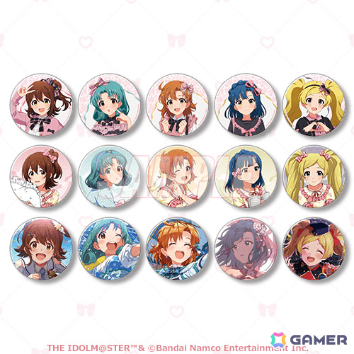 「ミリマス」のオンラインくじが4月9日よりくじ引き堂で販売開始！ガーリーな衣装に身を包んだ未来たちの描き下ろしグッズがラインナップの画像