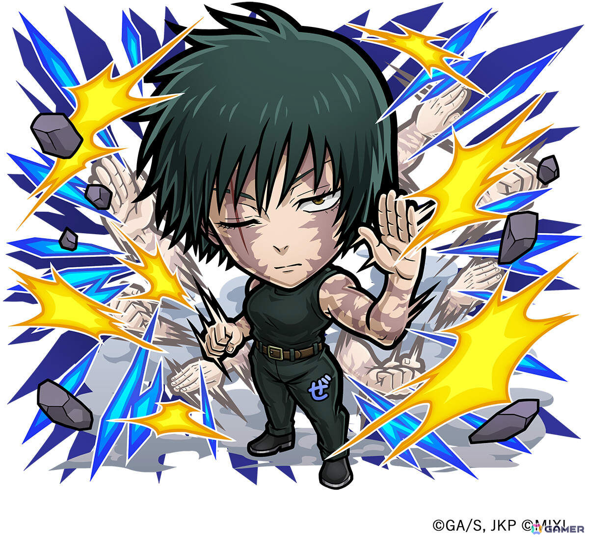 「コトダマン」×TVアニメ「呪術廻戦」死滅回游 前編のコラボが4月6日より開催！虎杖悠仁vs乙骨憂太が“ミラクルコトダマン”として登場の画像4