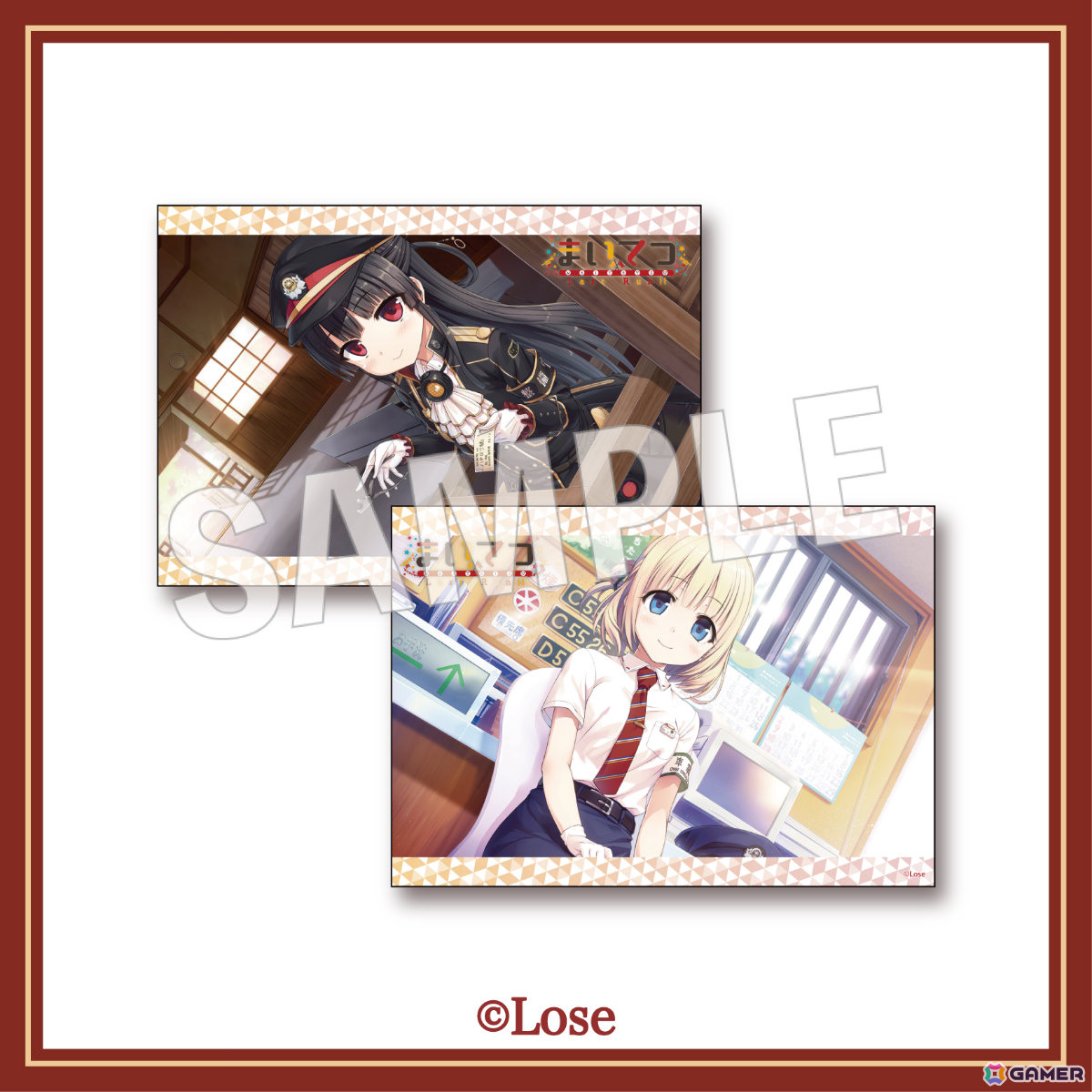 「まいてつ Last Run!!」オンラインくじが販売開始！抱き枕カバー絵を使ったアクリルスタンドなどが賞品にの画像