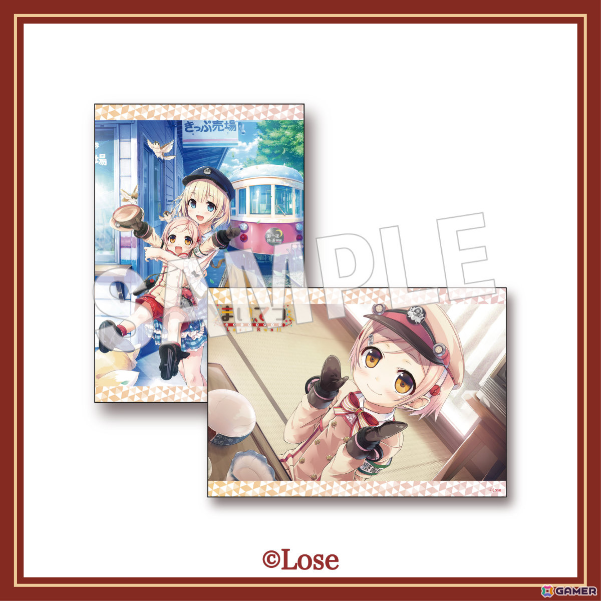 「まいてつ Last Run!!」オンラインくじが販売開始！抱き枕カバー絵を使ったアクリルスタンドなどが賞品にの画像