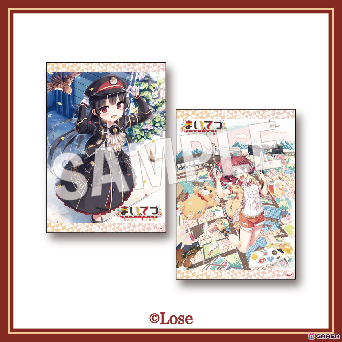 「まいてつ Last Run!!」オンラインくじが販売開始！抱き枕カバー絵を使ったアクリルスタンドなどが賞品にの画像