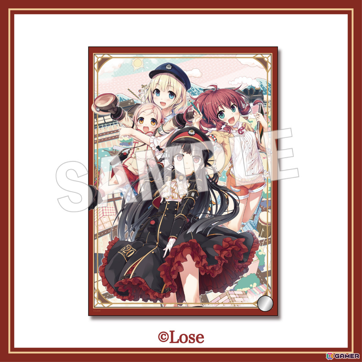 「まいてつ Last Run!!」オンラインくじが販売開始！抱き枕カバー絵を使ったアクリルスタンドなどが賞品にの画像