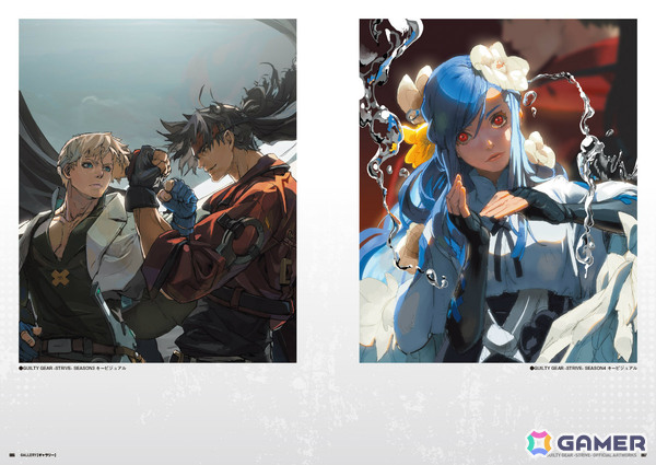 「GUILTY GEAR -STRIVE-」公式設定資料集が発売！総勢32名におよぶプレイアブルキャラのビジュアル、設定画、ボイス集を一挙掲載の画像3