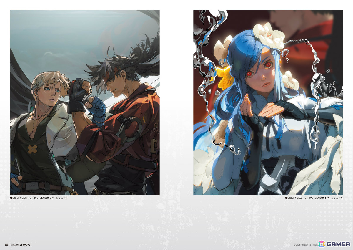 「GUILTY GEAR -STRIVE-」公式設定資料集が発売！総勢32名におよぶプレイアブルキャラのビジュアル、設定画、ボイス集を一挙掲載の画像3