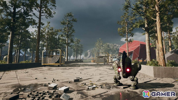 Atomic Heartのゲームプレイ画面