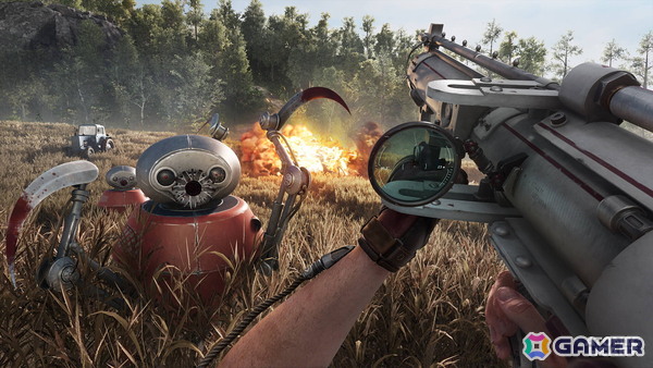 Atomic Heartの戦闘シーン