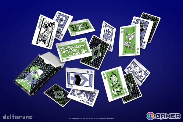 「DELTARUNE」「UNDERTALE」とFangamerのオフィシャルコラボグッズが販売中！トランプやオーナメント、ポスターなど計5アイテムが登場の画像3