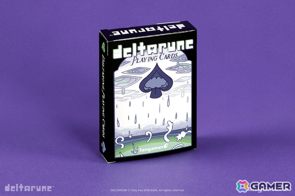 「DELTARUNE」「UNDERTALE」とFangamerのオフィシャルコラボグッズが販売中！トランプやオーナメント、ポスターなど計5アイテムが登場の画像