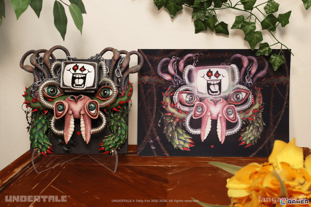 「DELTARUNE」「UNDERTALE」とFangamerのオフィシャルコラボグッズが販売中！トランプやオーナメント、ポスターなど計5アイテムが登場の画像