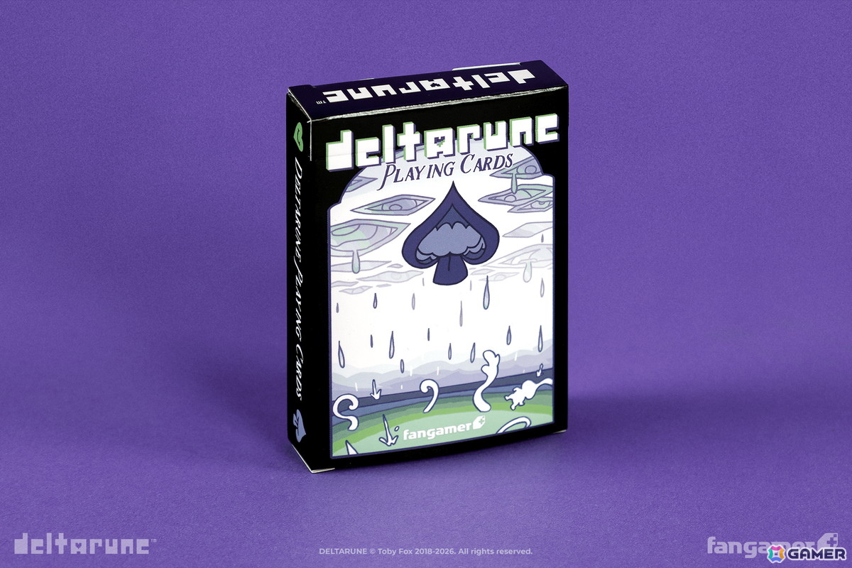 「DELTARUNE」「UNDERTALE」とFangamerのオフィシャルコラボグッズが販売中！トランプやオーナメント、ポスターなど計5アイテムが登場の画像4