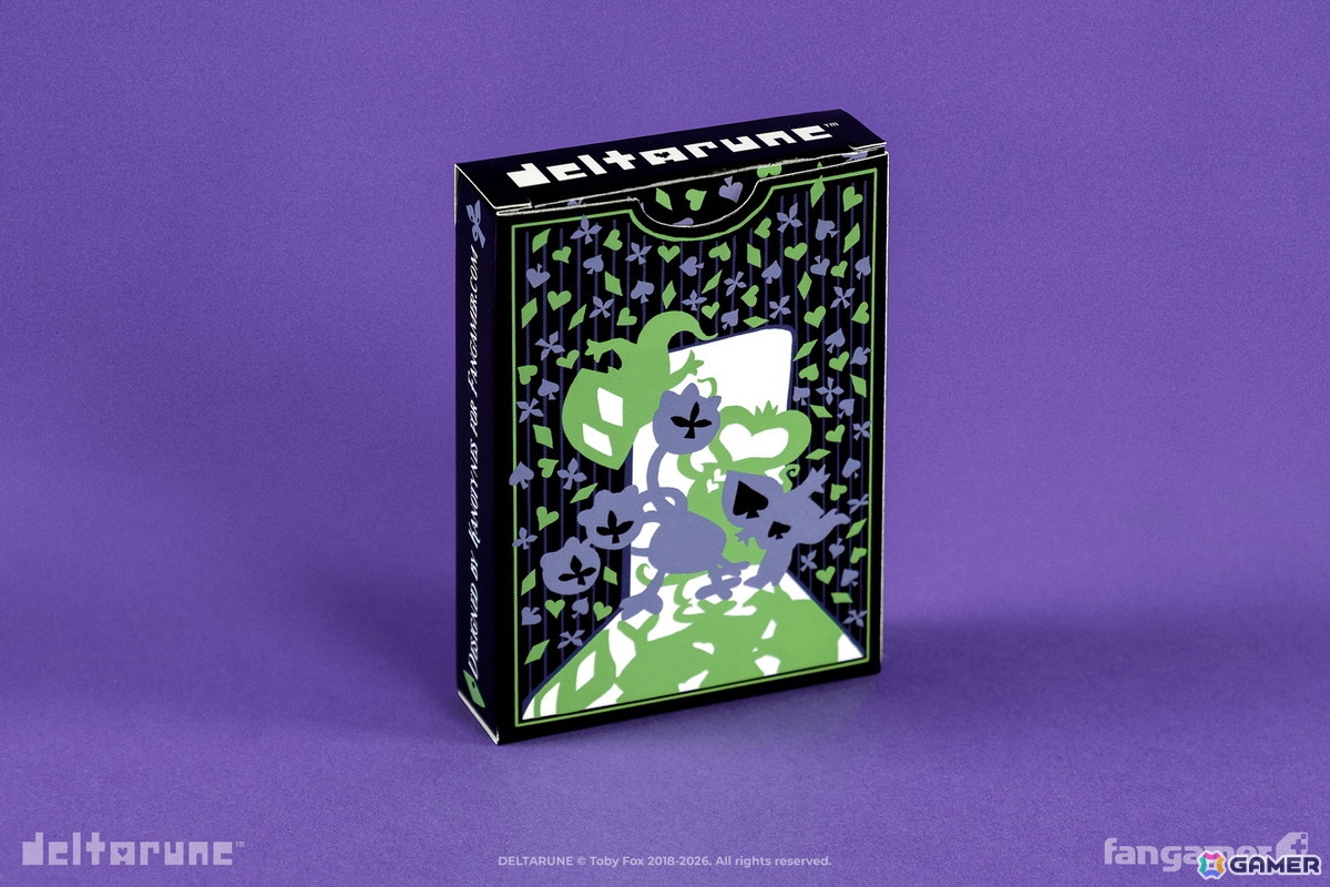 「DELTARUNE」「UNDERTALE」とFangamerのオフィシャルコラボグッズが販売中！トランプやオーナメント、ポスターなど計5アイテムが登場の画像5