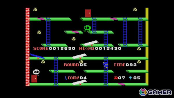 シーソーを駆使してワルガキ団をこらしめるアクションゲーム「EGGコンソール シーソー MSX」がSwitchで配信！の画像