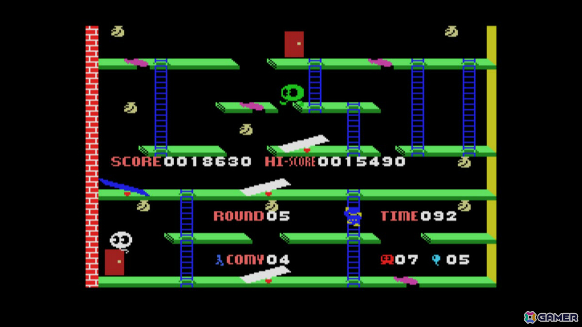 シーソーを駆使してワルガキ団をこらしめるアクションゲーム「EGGコンソール シーソー MSX」がSwitchで配信！の画像2