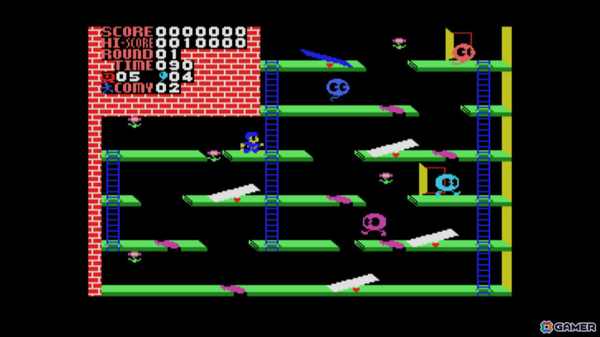 シーソーを駆使してワルガキ団をこらしめるアクションゲーム「EGGコンソール シーソー MSX」がSwitchで配信！の画像3