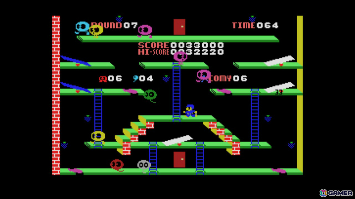 シーソーを駆使してワルガキ団をこらしめるアクションゲーム「EGGコンソール シーソー MSX」がSwitchで配信！の画像5