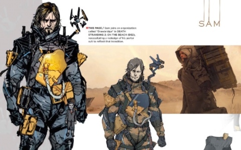 「DEATH STRANDING 2: ON THE BEACH」公式アートブックが発売！登場人物やエネミー、フィールド、装備品、メカニックなどのアートを240ページに収録