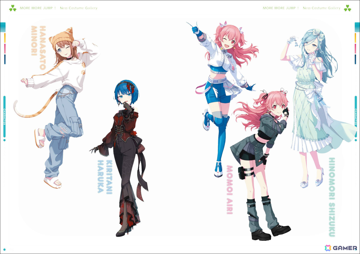 前巻「Vol.4」刊行後、新たに実装された新衣装のイラストも。