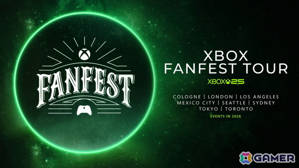 Xbox25周年を記念する「Xbox FanFest」のワールドツアーの詳細が公開！東京での開催も決定の画像1