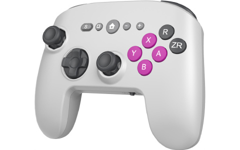 「CYBER・レトロスタイルゲームパッド6B 無線タイプ（Switch2/Switch用）」が5月下旬に発売！天面6ボタンに加え2つの背面ボタンも搭載