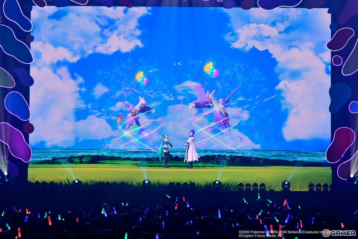 5万人以上を動員したポケモン×初音ミクの初ライブ「ポケモン feat. 初音ミク VOLTAGE Live!」のアフターレポートが到着!千秋楽配信は4月5日までの画像