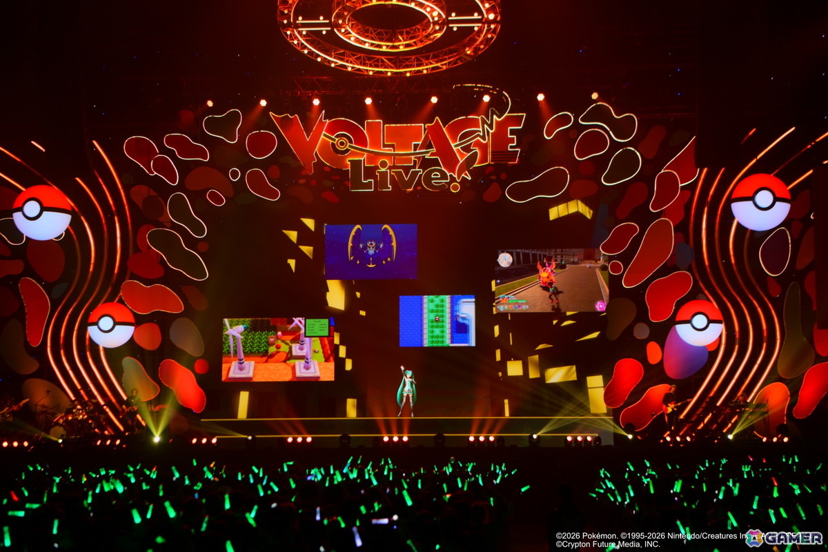 5万人以上を動員したポケモン×初音ミクの初ライブ「ポケモン feat. 初音ミク VOLTAGE Live!」のアフターレポートが到着!千秋楽配信は4月5日までの画像