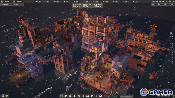積み上げるだけでは崩れてしまう海上都市建設シム「崩壊都市」がSteamで配信！ふたつの意味でバランス感覚が重要なゲーム性が魅力の画像10