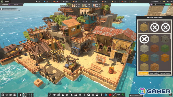 積み上げるだけでは崩れてしまう海上都市建設シム「崩壊都市」がSteamで配信！ふたつの意味でバランス感覚が重要なゲーム性が魅力の画像6