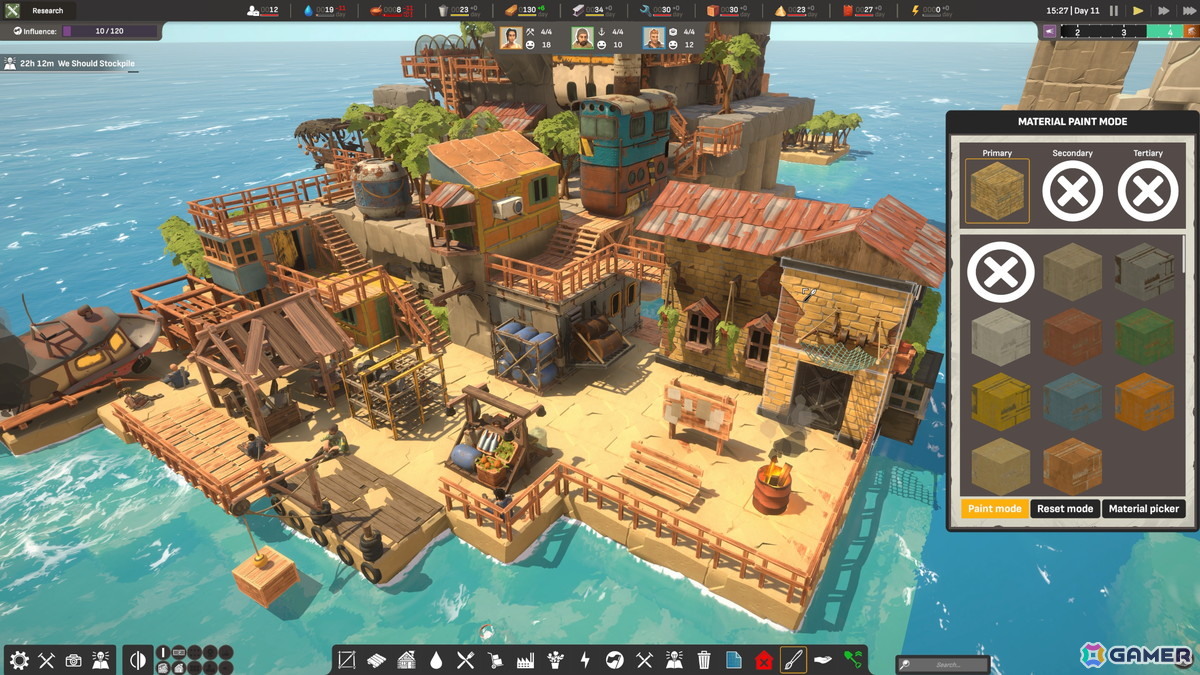 積み上げるだけでは崩れてしまう海上都市建設シム「崩壊都市」がSteamで配信！ふたつの意味でバランス感覚が重要なゲーム性が魅力の画像6