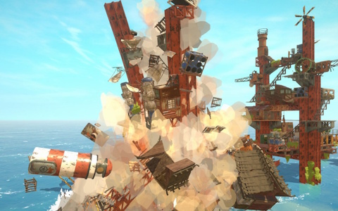 積み上げるだけでは崩れてしまう海上都市建設シム「崩壊都市」がSteamで配信！ふたつの意味でバランス感覚が重要なゲーム性が魅力