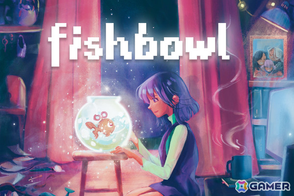 つらい人生を魔法の魚と乗り越えるドット絵自己発見ADV「Fishbowl」が発売――孤独な生活の中に“充実”を見つけようの画像1