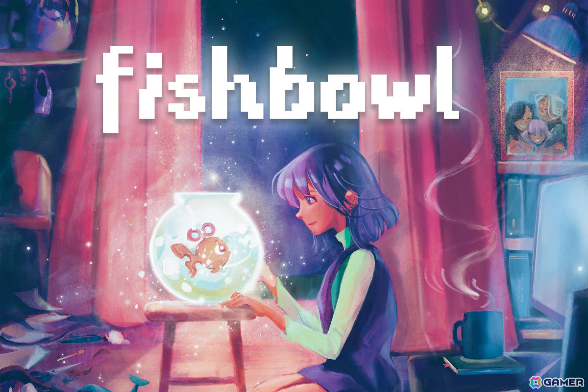 つらい人生を魔法の魚と乗り越えるドット絵自己発見ADV「Fishbowl」が発売――孤独な生活の中に“充実”を見つけようの画像