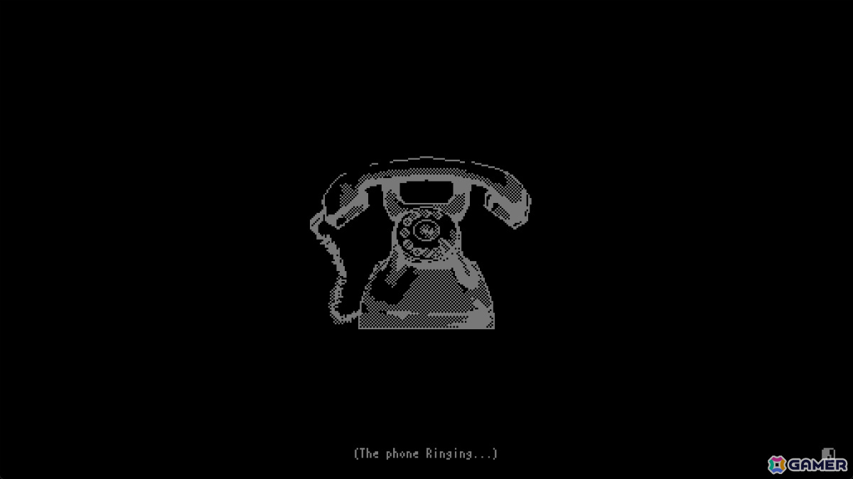 The Doppelのゲーム画面：プレイヤーキャラクターとドッペルが追跡する様子