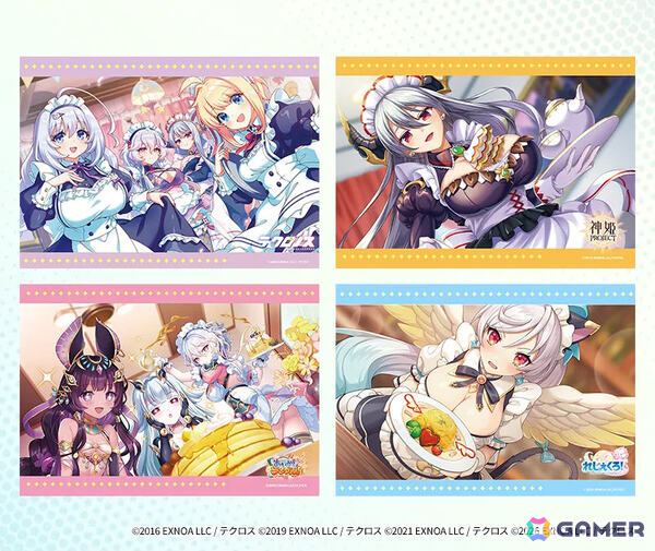 「テクロノス × キュアメイドカフェ カフェ・クロスドリィミア」が4月10日より開催！ガチャイラストを再現したオムライスなどが登場の画像14