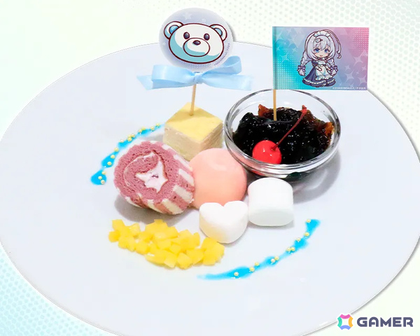 リリィのふわふわスイーツプレート