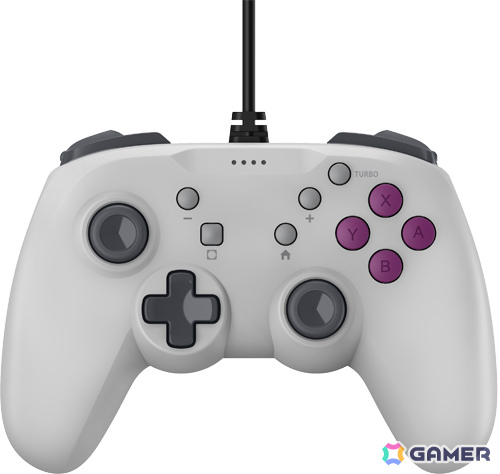 CYBER・レトロスタイルゲームパッド4B 有線タイプ