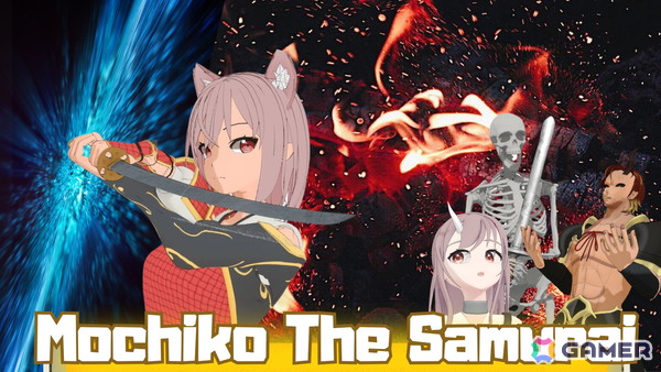 シリア出身のクリエイターが手掛けるソウルライクアクション「MOCHIKO THE SAMURAI」が4月10日に配信！元SKE48の中村優花さんが主人公のボイスを担当の画像1