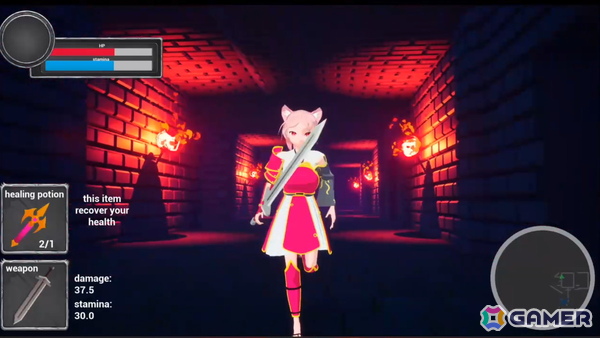 シリア出身のクリエイターが手掛けるソウルライクアクション「MOCHIKO THE SAMURAI」が4月10日に配信！元SKE48の中村優花さんが主人公のボイスを担当の画像2