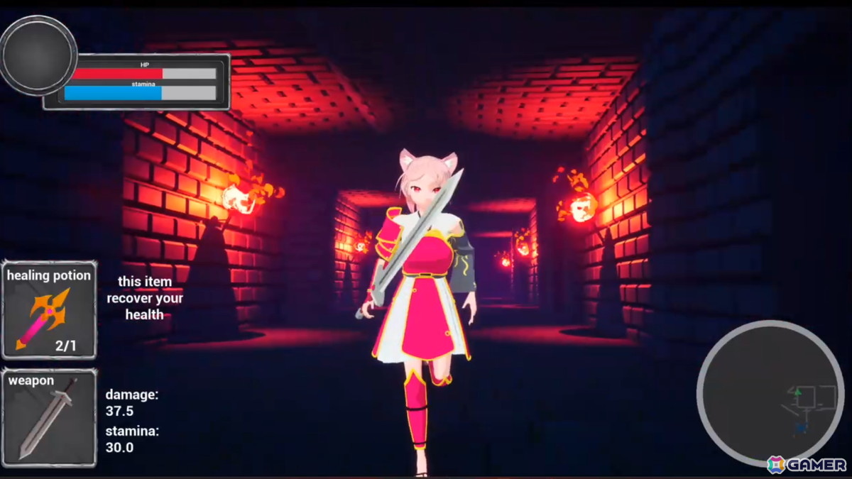 シリア出身のクリエイターが手掛けるソウルライクアクション「MOCHIKO THE SAMURAI」が4月10日に配信！元SKE48の中村優花さんが主人公のボイスを担当の画像