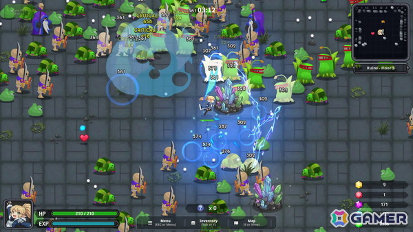 育成型アクションゲーム「Limitless Survivors」の体験版がitch.ioにて配信！ブラウザ上で奥深いローグライト体験が味わえるの画像