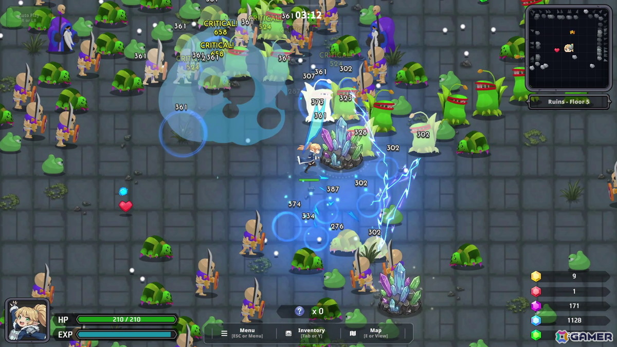 育成型アクションゲーム「Limitless Survivors」の体験版がitch.ioにて配信！ブラウザ上で奥深いローグライト体験が味わえるの画像3