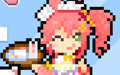 さくらみこさんが主人公のカフェ経営SLG「えりぃとかふぇへようこそ」のSteamストアページが公開！タワーディフェンスや農場経営など4つのサブゲームも楽しめる