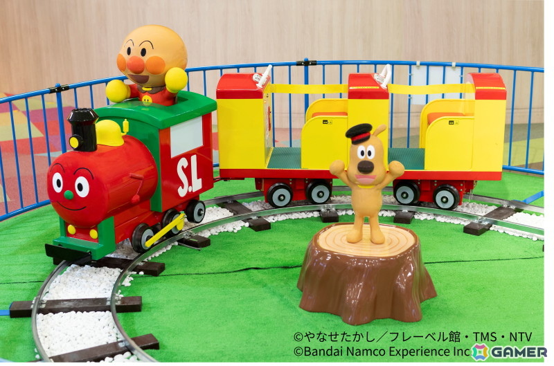 「アンパンマンのおでかけゲームぱーく」がnamcoららぽーと立川立飛店に4月28日オープン！アンパンマンのゲーム機6機種が楽しめるの画像
