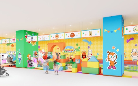 「アンパンマンのおでかけゲームぱーく」がnamcoららぽーと立川立飛店に4月28日オープン！アンパンマンのゲーム機6機種が楽しめる