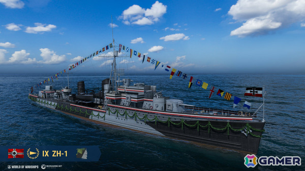 「World of Warships」ドイツのTier IX駆逐艦「ZH-1」が登場！報酬満載な「ゴールデンウィーク」イベントパスや「アズレン」第八波コラボも近日開催の画像2