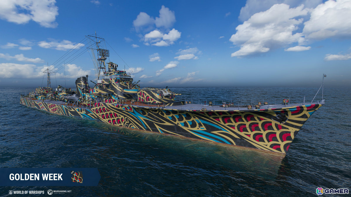 「World of Warships」ドイツのTier IX駆逐艦「ZH-1」が登場！報酬満載な「ゴールデンウィーク」イベントパスや「アズレン」第八波コラボも近日開催の画像7