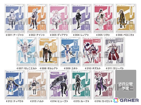 「カオスゼロナイトメア」サービス開始0.5周年を記念してアニメイトとのコラボカフェを開催！アクスタや缶バッジなどの記念グッズも販売の画像5