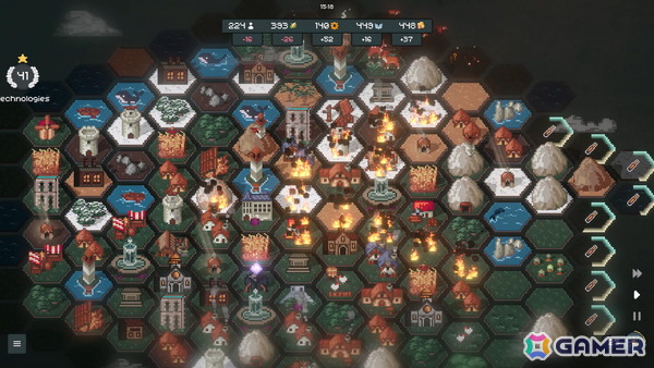 サバイバルストラテジー「TownsFolk」がSteamで4月21日に配信！美しいピクセルアートやシンプルかつ奥深い戦略性が魅力の画像