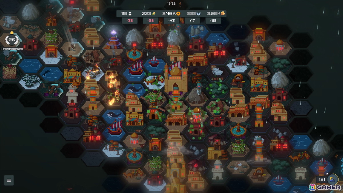 サバイバルストラテジー「TownsFolk」がSteamで4月21日に配信！美しいピクセルアートやシンプルかつ奥深い戦略性が魅力の画像3
