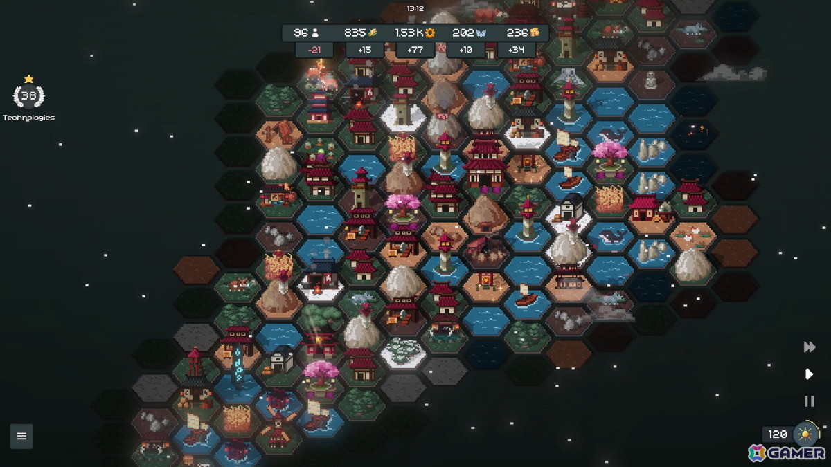 サバイバルストラテジー「TownsFolk」がSteamで4月21日に配信！美しいピクセルアートやシンプルかつ奥深い戦略性が魅力の画像4