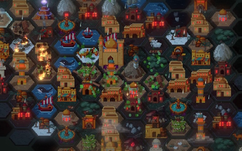 サバイバルストラテジー「TownsFolk」がSteamで4月21日に配信！美しいピクセルアートやシンプルかつ奥深い戦略性が魅力